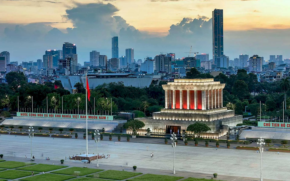 Ba Dinh Square is accessible from Hanoi City Center